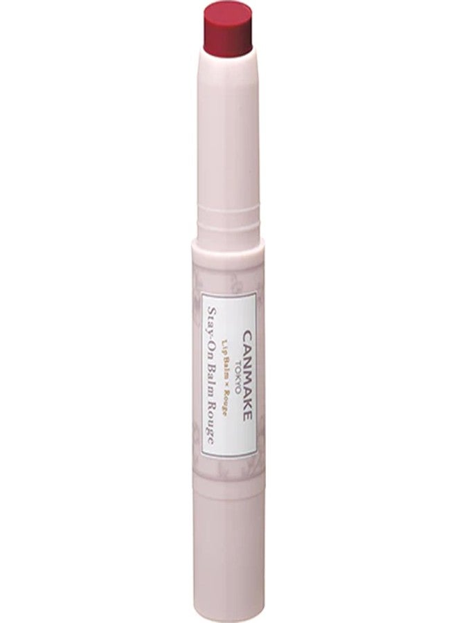 CANMAKE - Stay-On Balm Rouge - Tinted Lip Moisturizing Long-Lasting Protection - 0.1oz (2.8g) (09 Masquerade Bad (4901008307763)) - Image 1